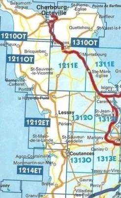 IGN 1214ET Granville Iles Chausey