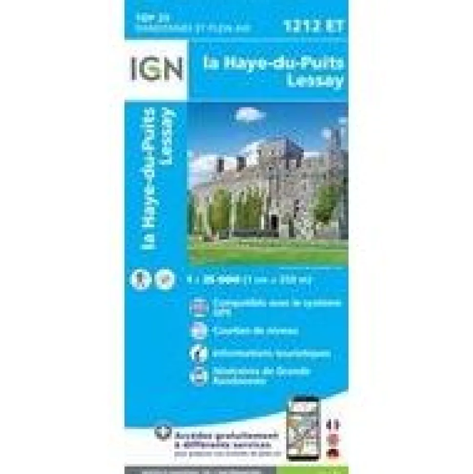 IGN 1212ET La Haye-du-Puits Lessay