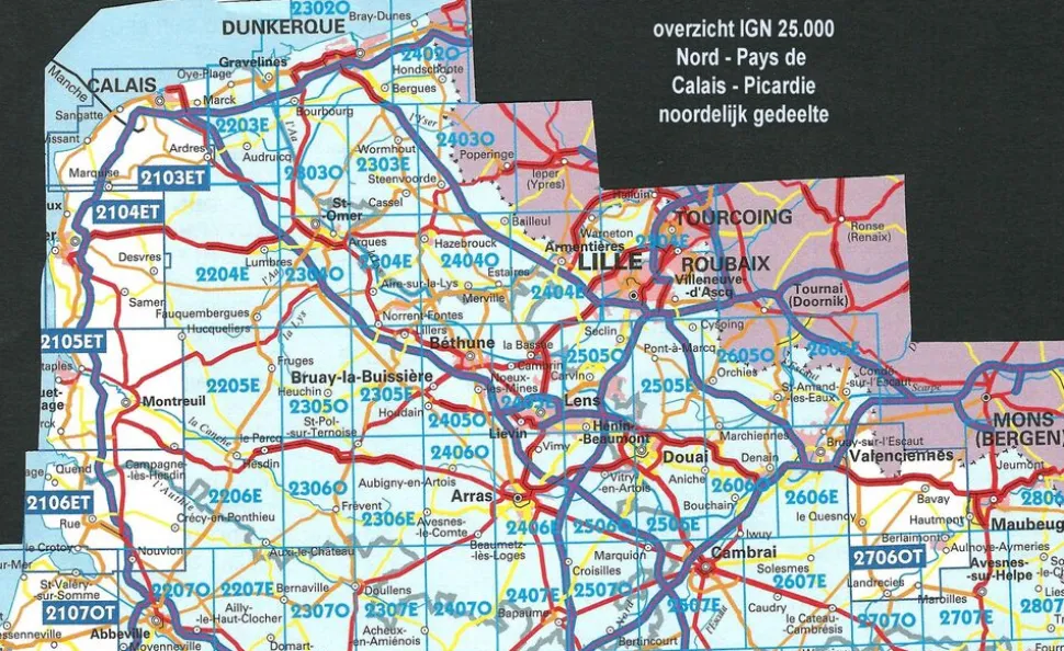 IGN 2105ET Le Touquet-Paris-Plage