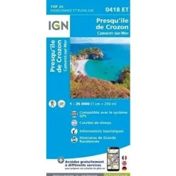 IGN 0418ET Presqu'ile de Crozon