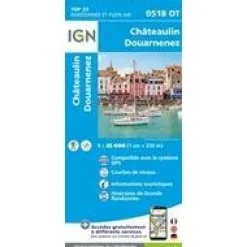 IGN 0518OT Châteaulin Douarnenez