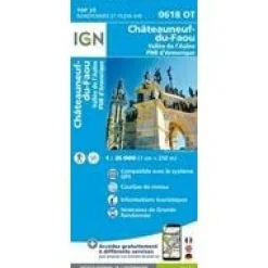 IGN 0618OT Châteauneuf-du-Faou