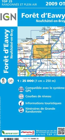 IGN 2009OT Forêt d'Eawy