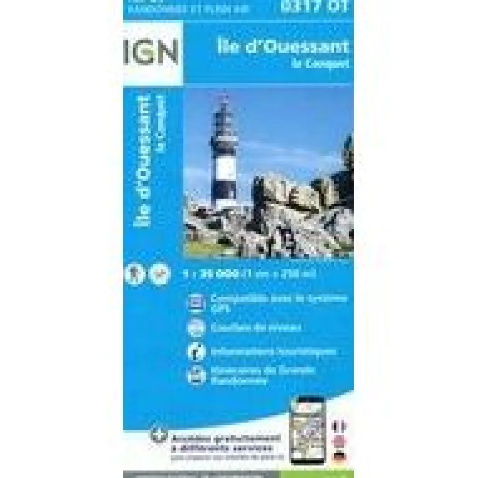IGN 0317OT Ile d´Ouessant Le Conquet