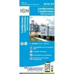IGN 0516OT Landerneau Landisvisiau