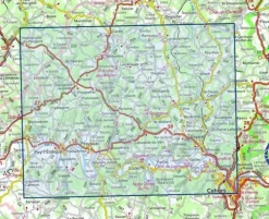 IGN Topografische kaart 2038SB Puy-l'Eveque