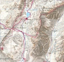 IGN Wandelkaart 3620et Grand Ballon