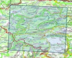 IGN Wandelkaart 3542et Haut Estéron