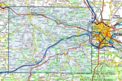 IGN Wandelkaart Fismes/Gueux 2712 1:25.000
