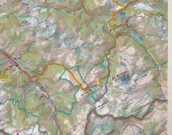 IGN Wandelkaart GR10 Traversees des Pyrenees