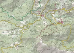 IGN Wandelkaart 4252ot Monte Renoso