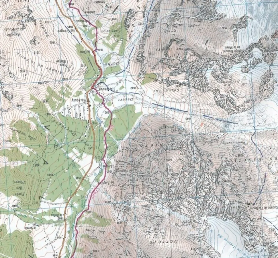 IGN Wandelkaart 3230ot Nantua