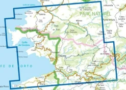 IGN Wandelkaart 4150ot Porto - Calanche de Piana
