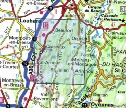 IGN Wandelkaart 3227ot St-Amour