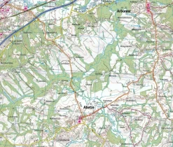 IGN Wandelkaart 2047ot St-Girons - Couserans