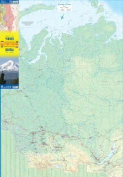 ITMB Landkaart Siberië 1:3.600.000