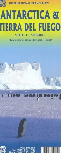 ITMB Wegenkaart Antartica Vuurland