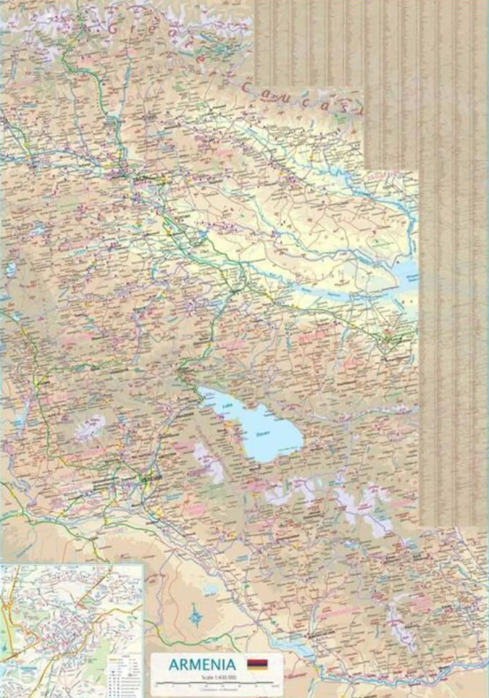 ITMB Wegenkaart Georgië en Armenië