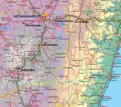 ITMB Wegenkaart Madagascar 1:1.000.000