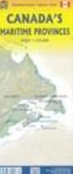 ITMB Wegenkaart Maritieme Provincies Canada