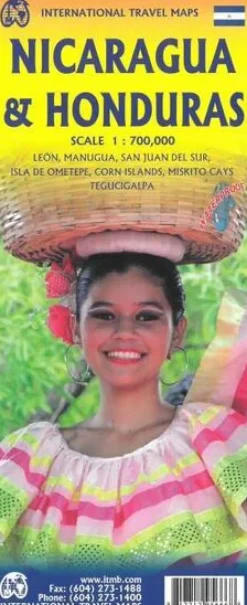 ITMB Wegenkaart Nicaragua & Honduras