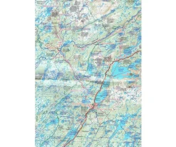 Karttakeskus FInland Wandelkaart Sevettijärvi Nuorgam