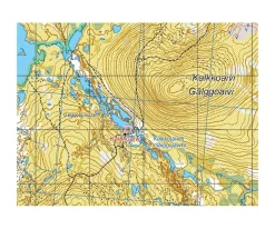 Karttakeskus FInland Wandelkaart Ropi Kalkkoaivi Munnikurkkio