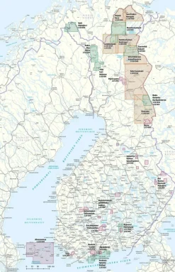 Karttakeskus FInland Wandelkaart Pallas Hetta Olos 1:50.000