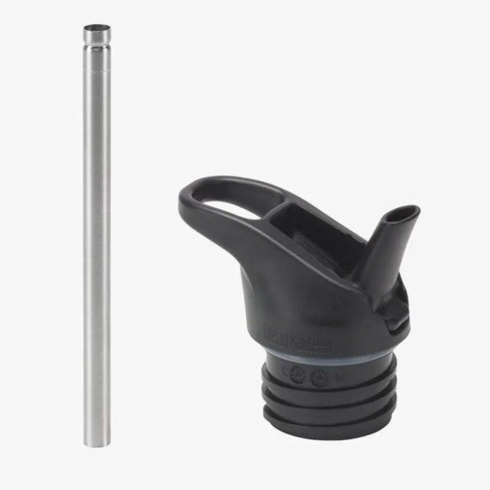 Klean Kanteen Classic met flip/sportdop, 800ml/27oz black