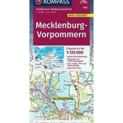 Kompass Fietskaart 3702 Mecklenburg/Vorpommern