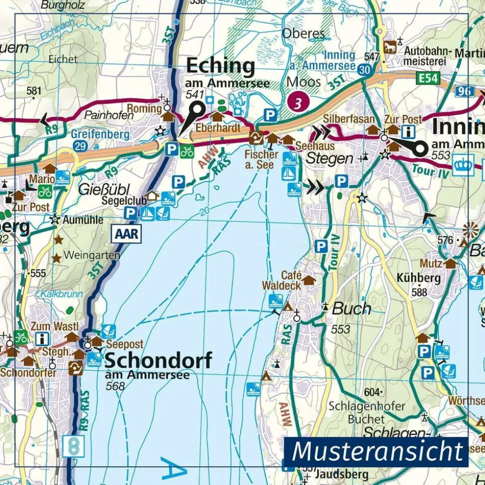 Kompass Fietskaart 3356 Rhön - Fulda