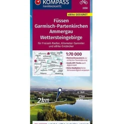 Kompass Fietskaart FK3350 Fussen