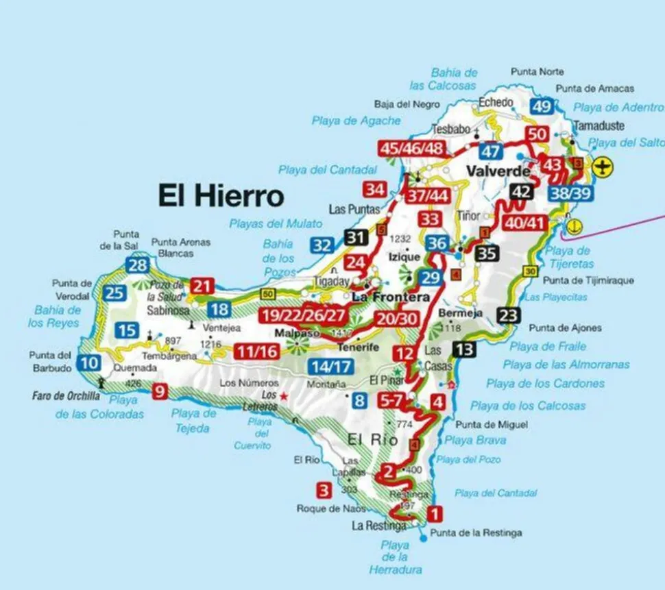 Kompass Wandelgids 5901 El Hierro