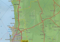Kompass Wandelkaart 2901 Daltmatische Kust Noord