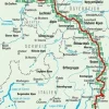 Kompass Wandelkaart 2558 E5 van Bodensee tot Verona