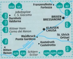 Kompass Wandelkaart 059 Klausen & Umgebung