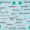 Kompass Wandelkaart 21 Liechtenstein, Feldkirch