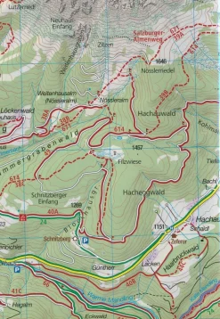 Kompass Wandelkaart 065 Villacher Alpe - Unterdrautal