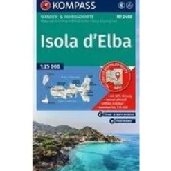 Kompass WK2468 Isola d'Elba