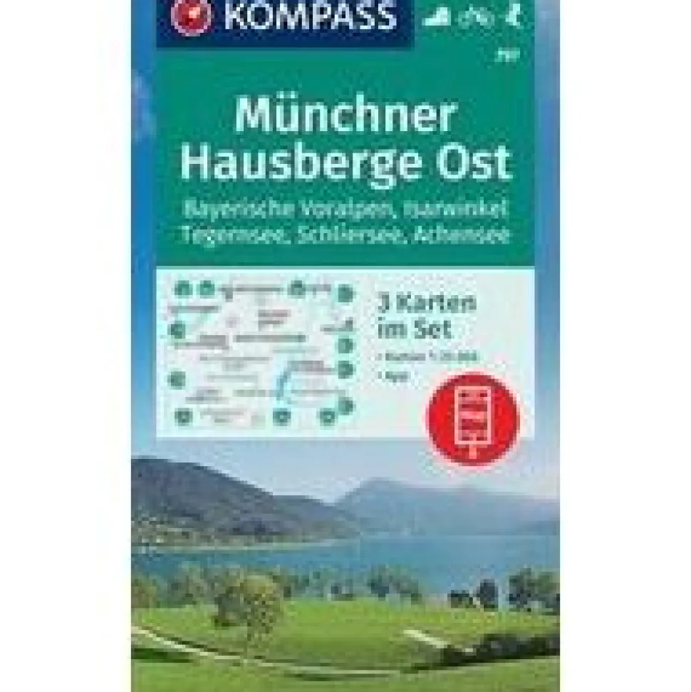 Kompass WK797 Munchner Hausberge