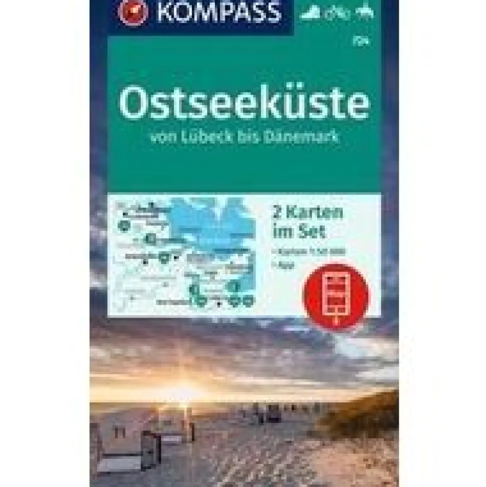Kompass WK724 Ostseekuste Lubeck
