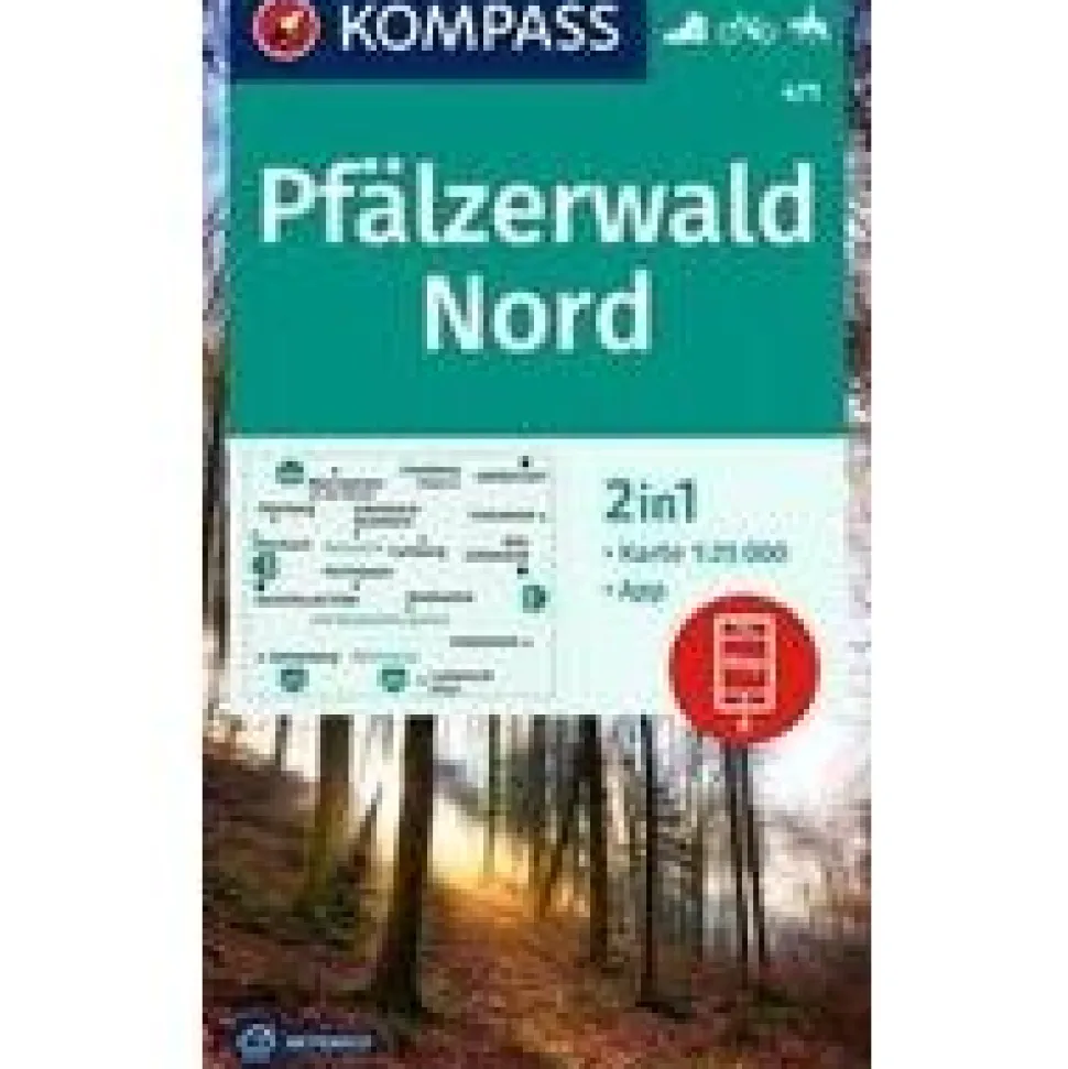 Kompass WK471 Pfalzerwald Nord