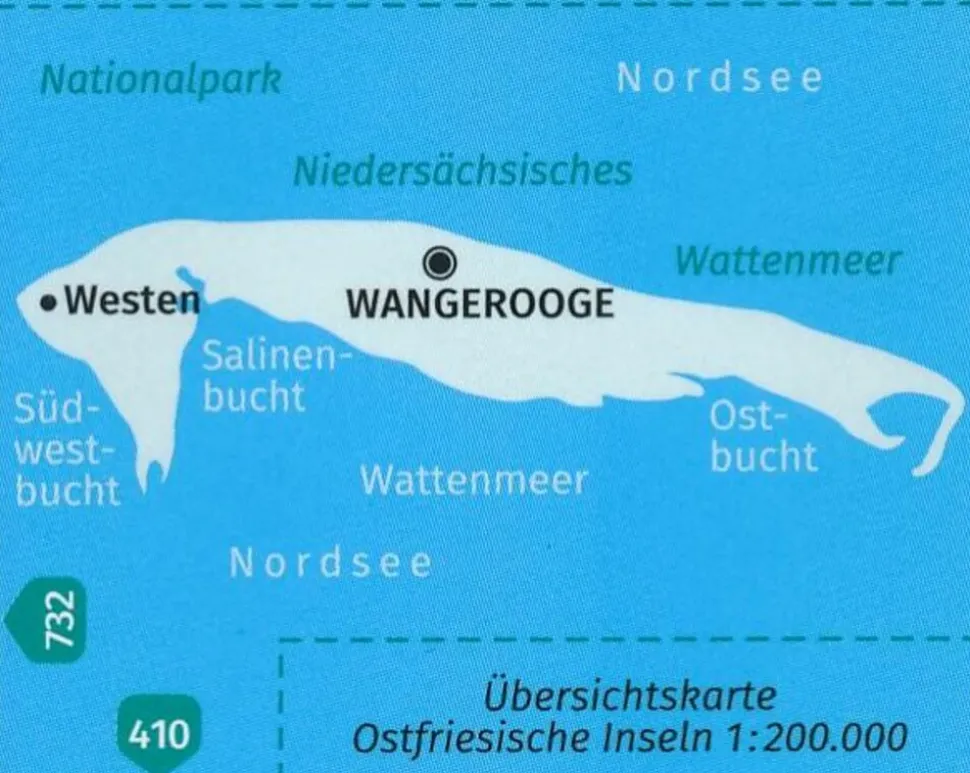 Kompass WK733 Wangerooge im Naturpark