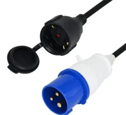Kopp CEE adapter kabel 3p