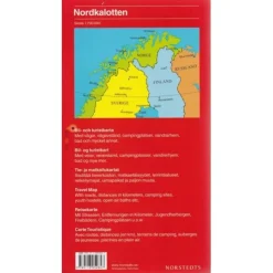 Lantmäteriet Fjallkarta Wegenkaart Nordkalotten-Lapland-Noord Scandinavie1:700.000