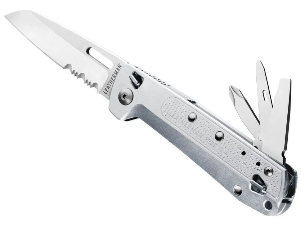 Leatherman free K2 zilver CE