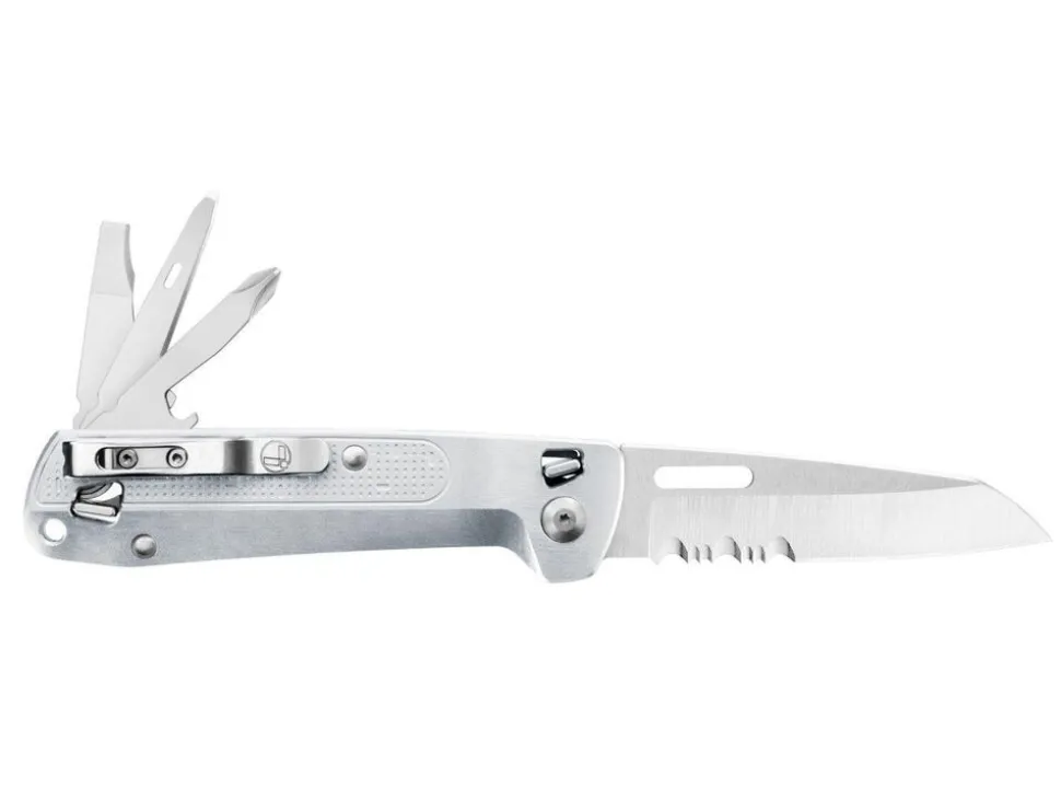 Leatherman free K2 zilver CE