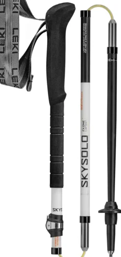 Leki Skysolo FX.one Carbon Whitr/black/orange