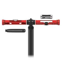 Lezyne Shop Floor Drive Black/Hi gloss - fietspomp vloer