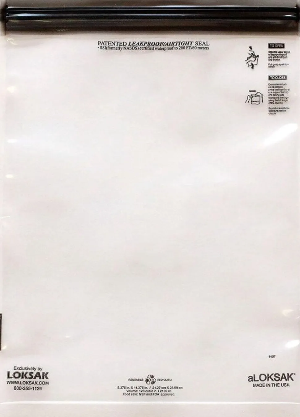 Loksak Aloksak 19.7 x 26.7 cm 2 stuks